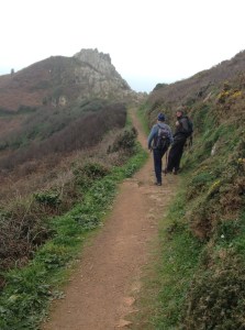 Approaching Le Gouffre from the east