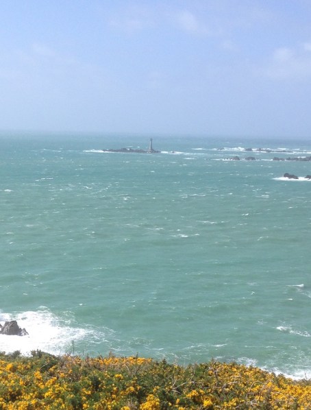 Le Hanois Lighthouse from Pleinmont Point